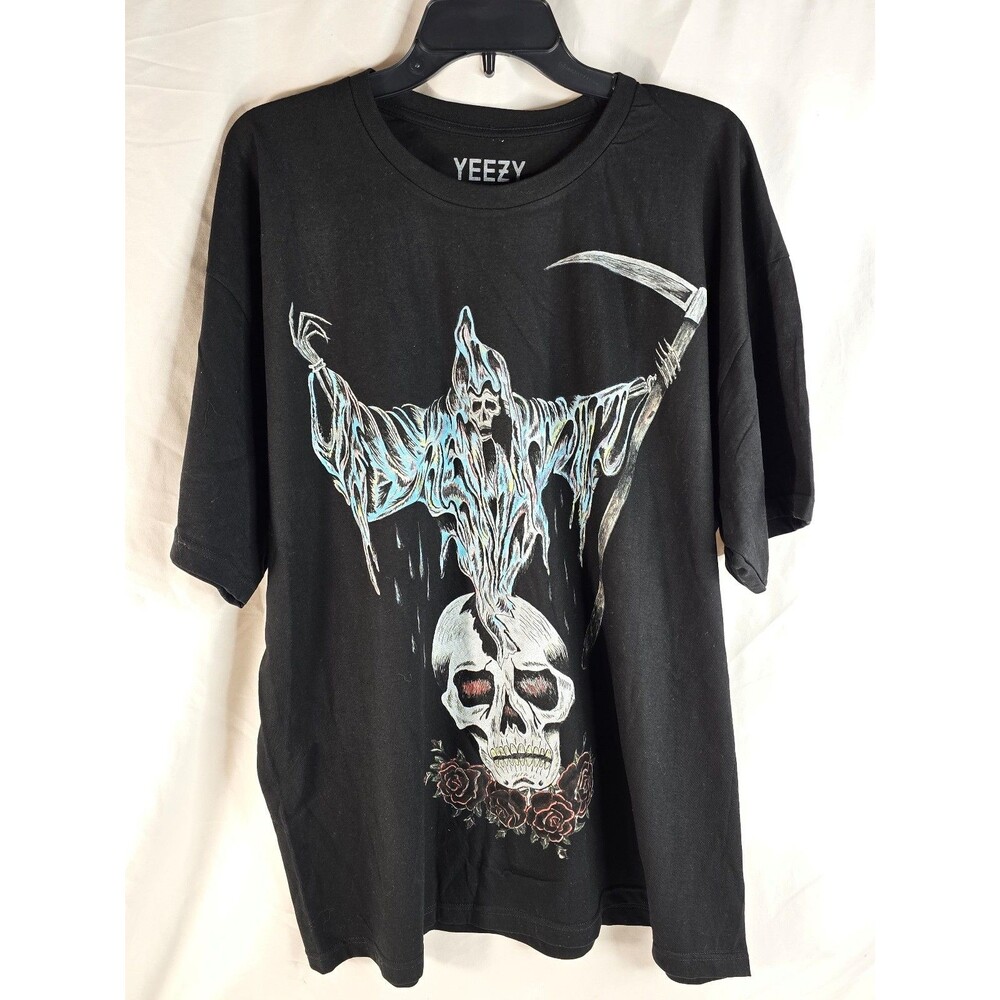 Yeezy Wes Lang Skull Grim Reaper T-Shirt Sample XX-Large
